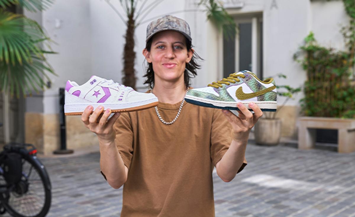 Alexis Sablone x Nike SB Dunk Low and Converse AS-1 Pro Pack