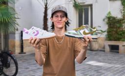 Alexis Sablone's Nike SB Dunk Low and Converse AS-1 Pro Chameleon Release August 2024