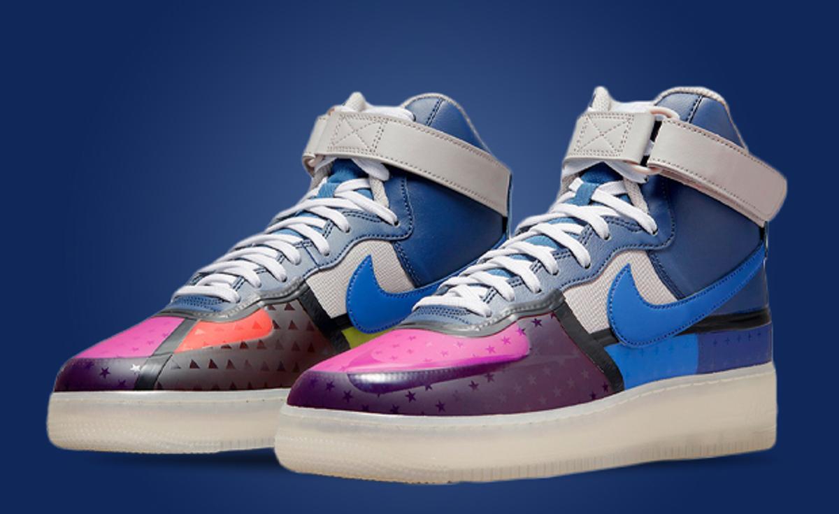 This Colorful Nike Air Force 1 High Is Made For The Rain