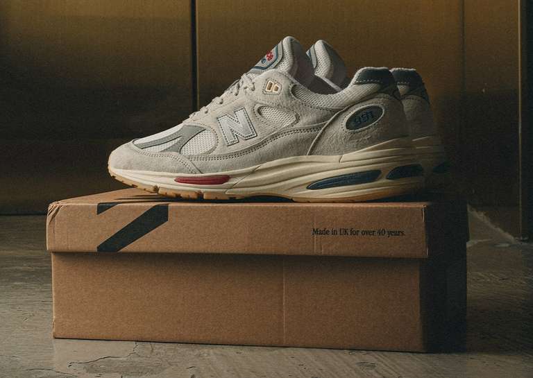 New Balance 991v2 Made in UK Off White Lateral