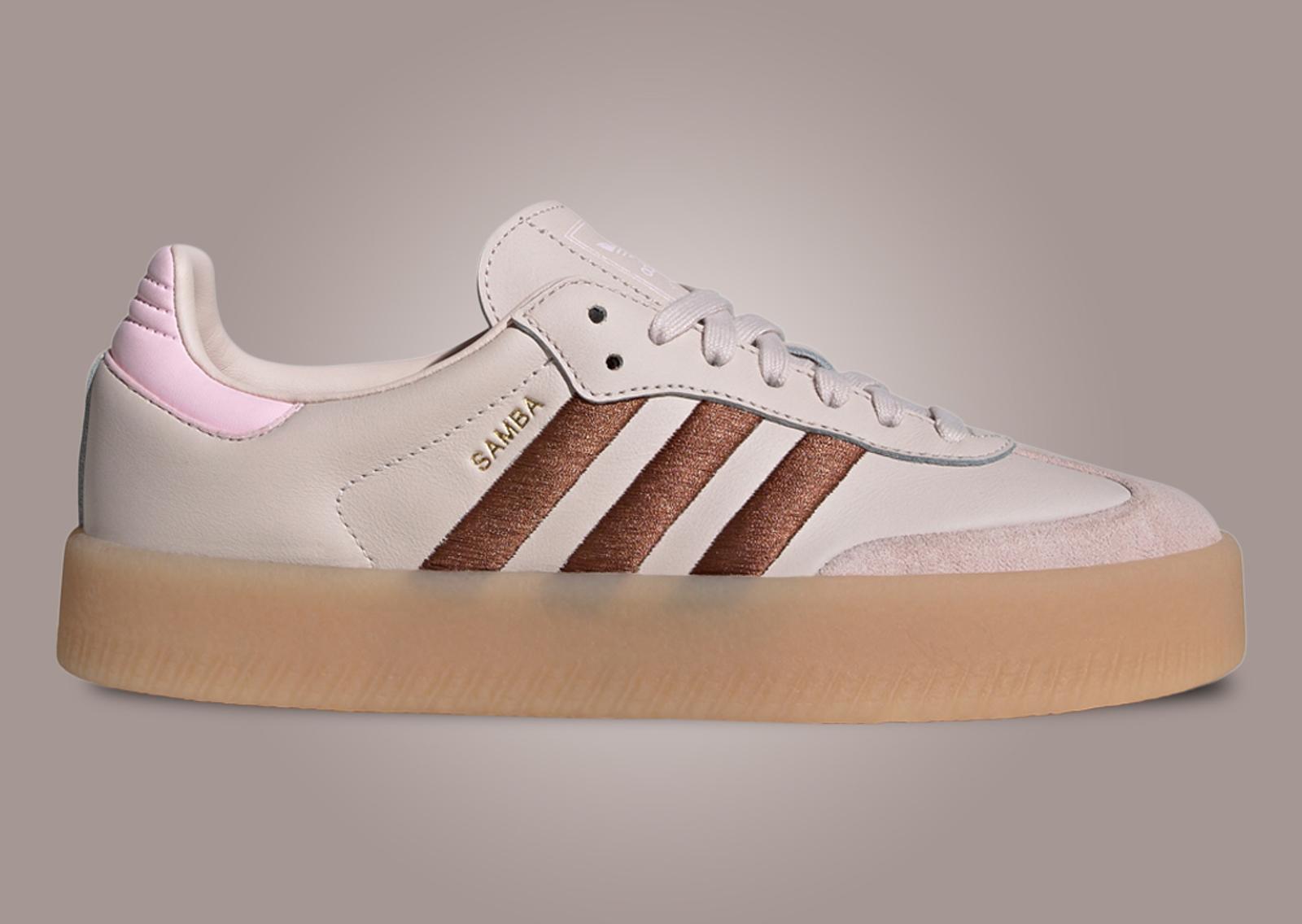 adidas Sambae Putty Mauve Lateral