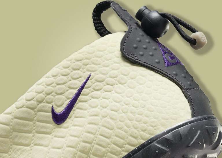 Nike ACG Moc Premium Olive Aura Heel