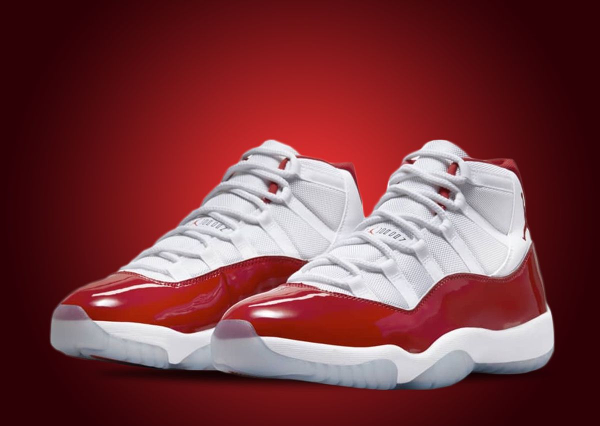 Jordan 11 red cheap Clearance