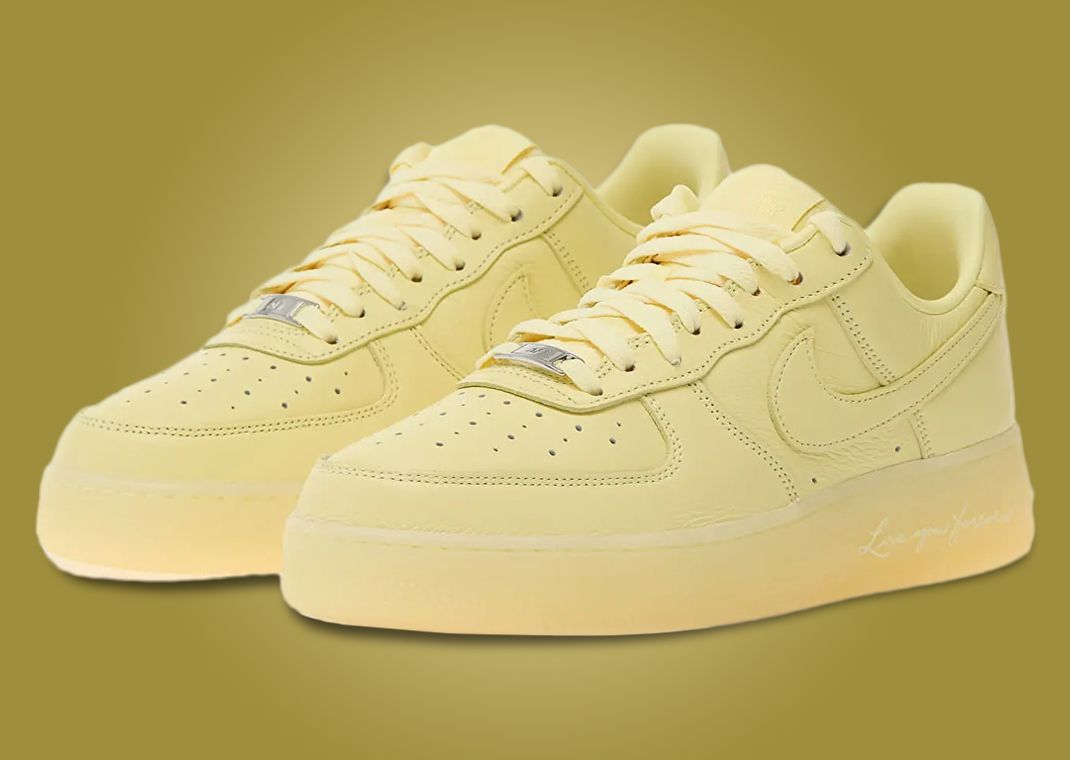 The Drake x Nike Air Force 1 Low Certified Lover Boy Citron The Drake x Nike Air Force 1 Low Certified Lover Boy Citron