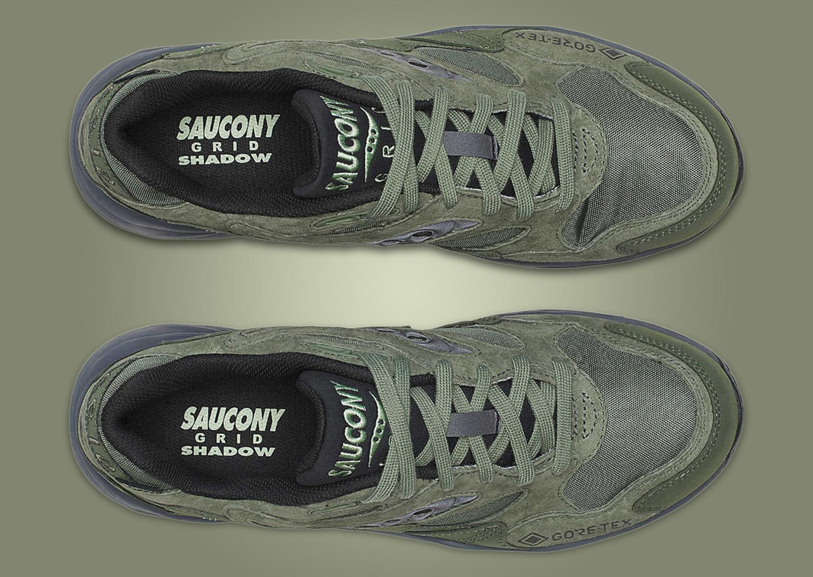 Saucony Grid Shadow 2 GTX Forest Top