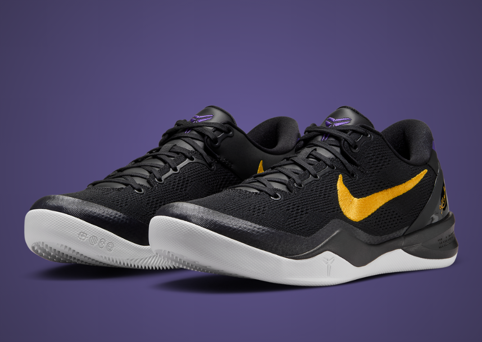 Nike Kobe 8 Protro TB Lakers Away Angle