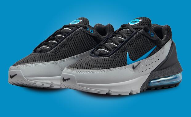 The Nike Air Max Pulse Black Pure Platinum Laser Blue Releases August 15