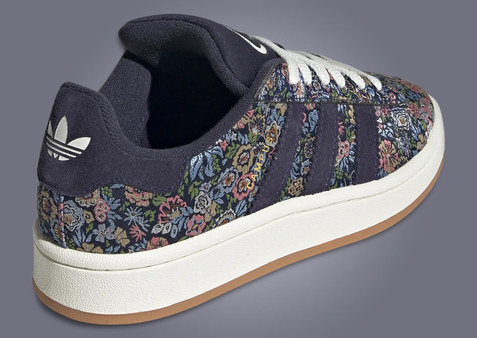 Liberty of London x adidas Campus 00s (GS) Heel Angle