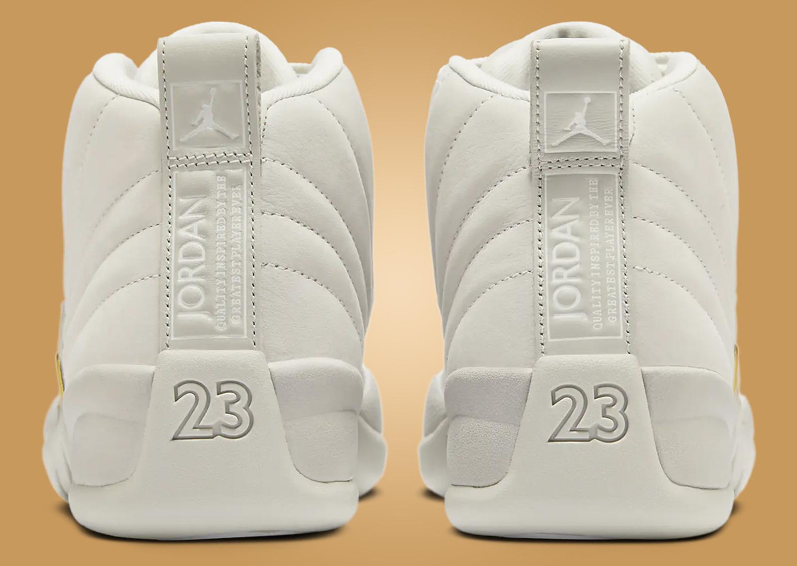 Air Jordan 12 Retro Phantom (W) Heel Detail