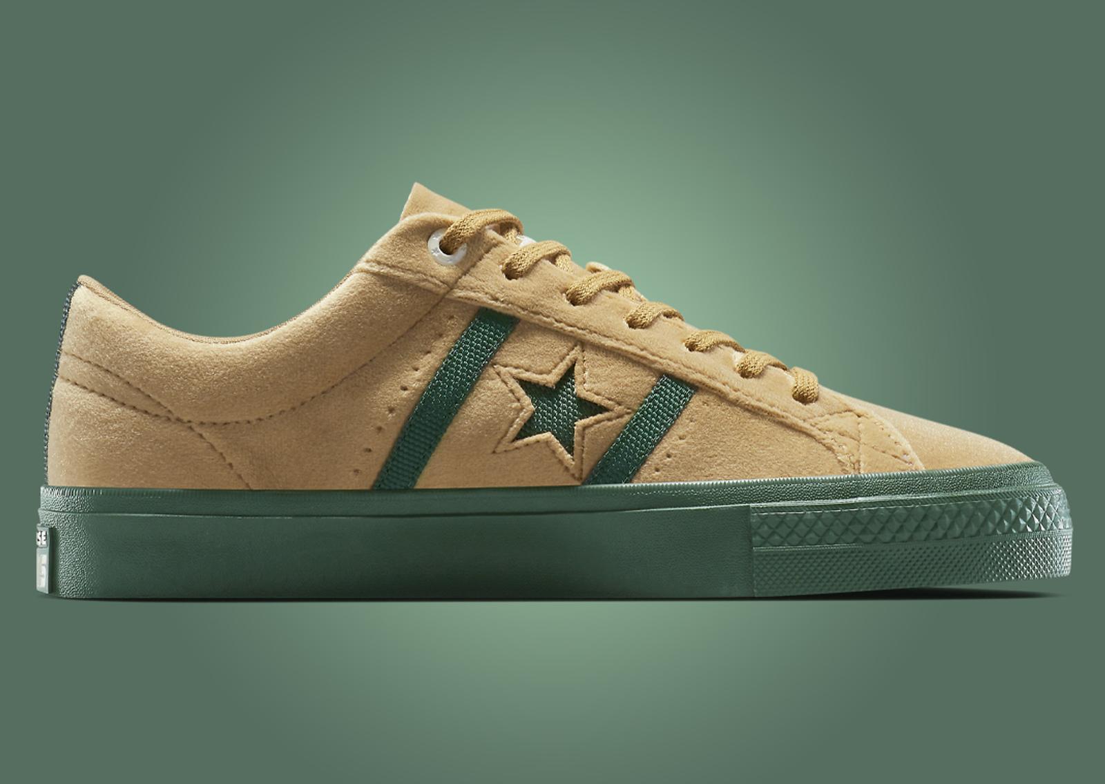 UNDEFEATED x Converse One Star Academy Pro Brown Egret Medial