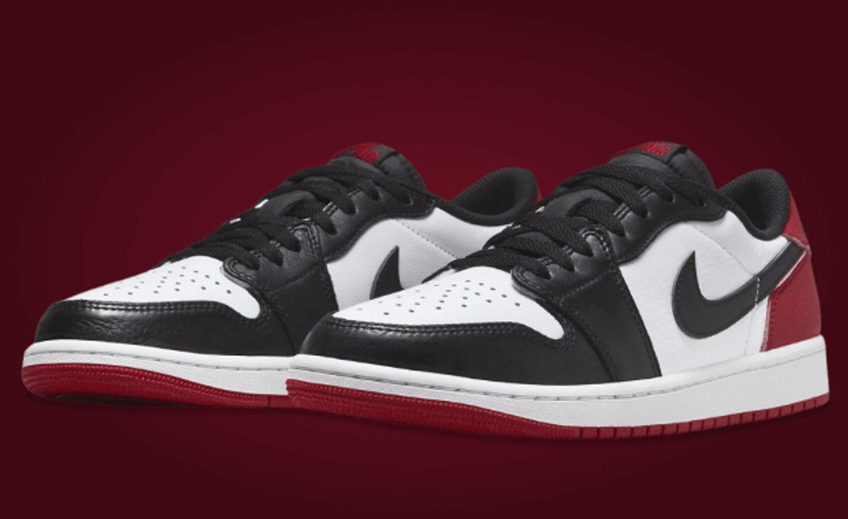 Air Jordan 1 Low OG Black Toe Releases August 4