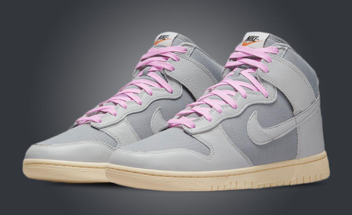 This Nike Dunk High Vintage Gets A Particle Grey Makeover