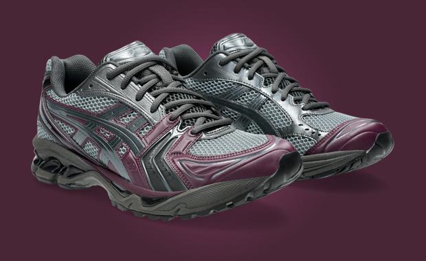 The atmos x Asics Gel-Kayano 14 Grey Purple Releases January 2024