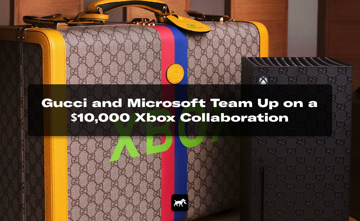 Gucci and Microsoft Team Up on $10,000 Xbox Collaboration