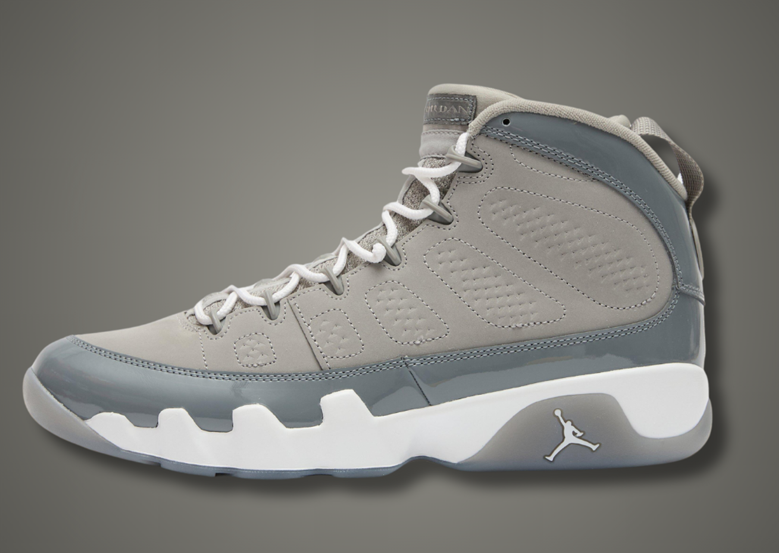 Air Jordan 9 Retro Cool Grey Lateral