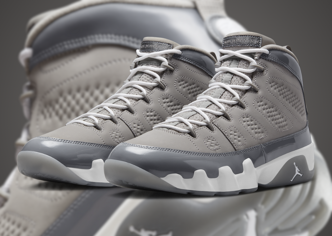 Air Jordan 9 Retro 10.5 グレー Air Jordan 9 Retro Cool Grey – Newcop