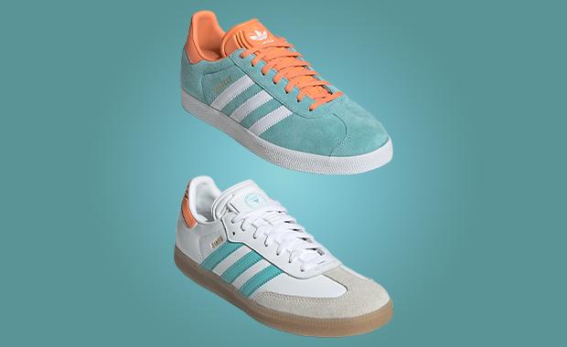 The Inter Miami x adidas Samba and Gazelle Releases June 2024