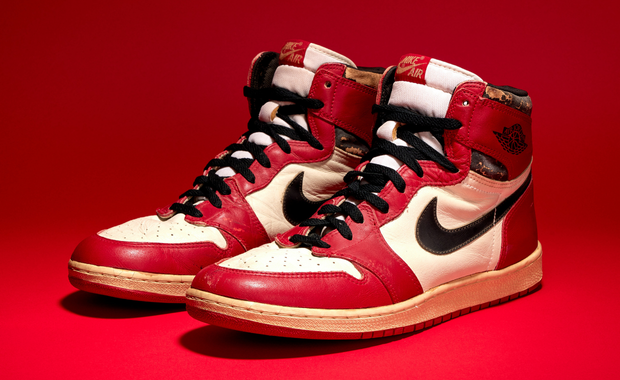 Game-Worn Jordans During Shattered Backboard Game