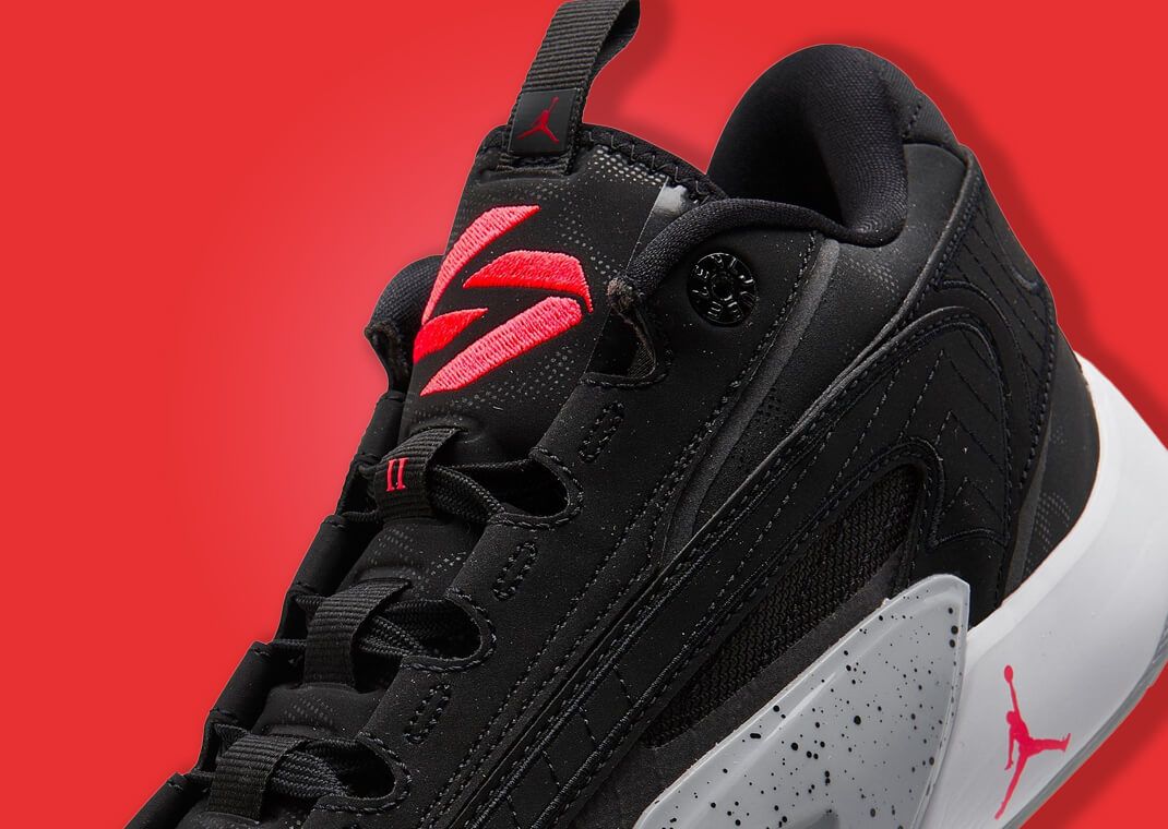 The Jordan Luka 2 Black Bright Crimson Releases October 3