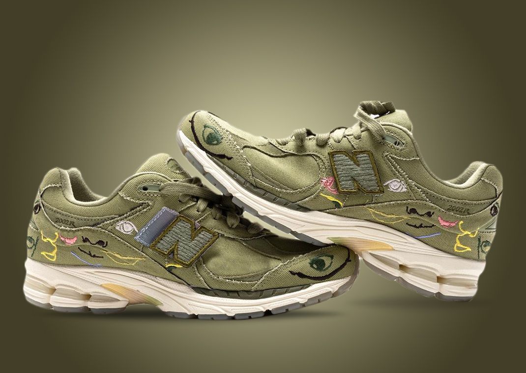 Bryant Giles Brings Artwork To His New Balance 2002R Collab