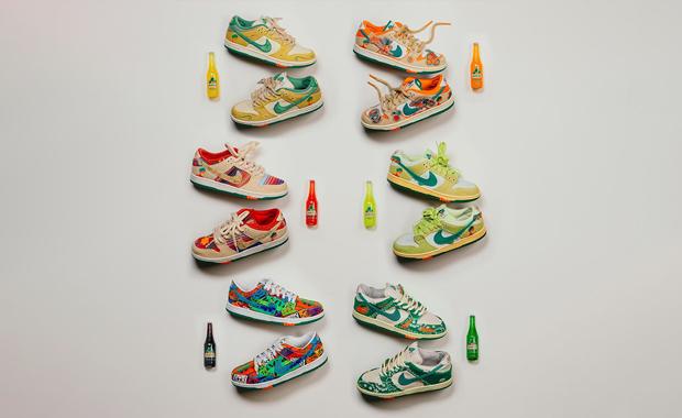 Jarritos Celebrates its 74th Birthday with Custom Nike SB Dunk Lows