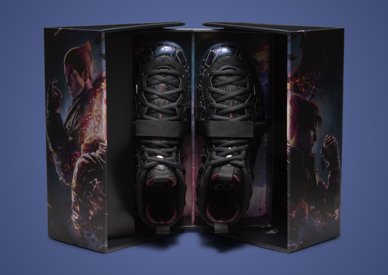 Tekken 8 x Nike Air Foamposite One Premium Packaging