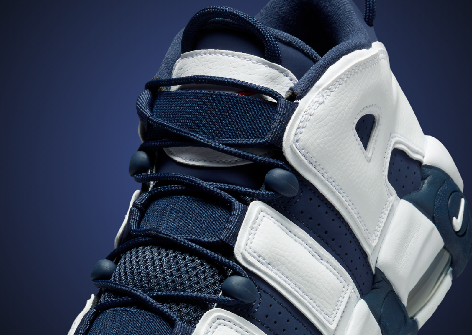 Nike Air More Uptempo Olympic Detail