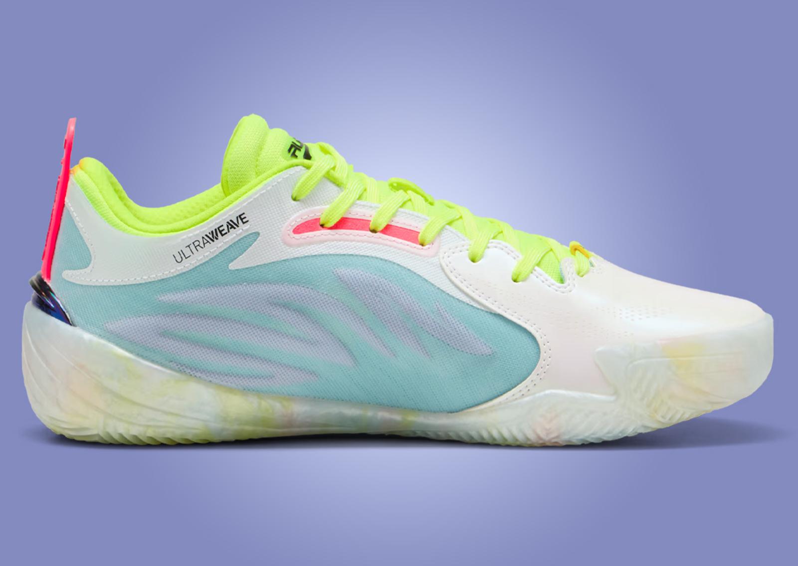 Puma All-Pro Nitro Elite White Multi-Color Medial