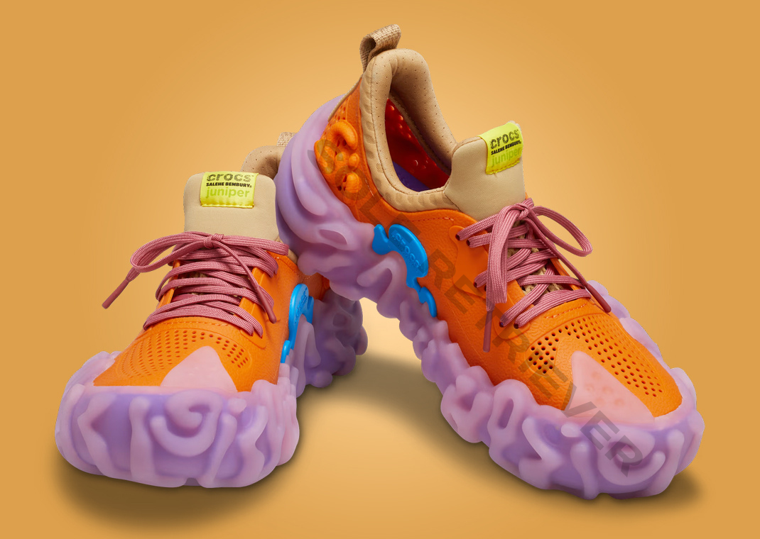 The Salehe Bembury x Crocs Juniper Apricot Releases May 2025
