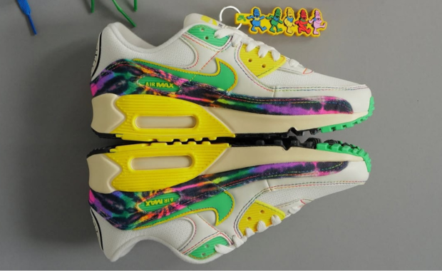 Grateful Dead x University of Oregon x Nike Air Max 90 Teaser
