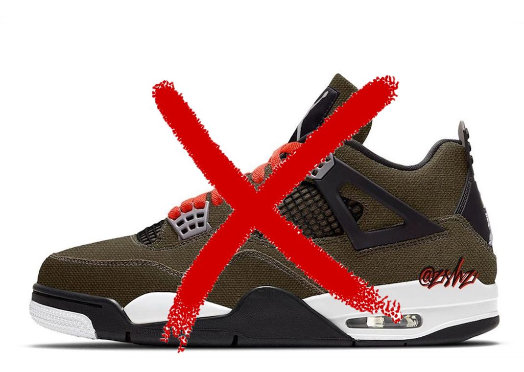 Air jordan 4 cactus jack clearance olive