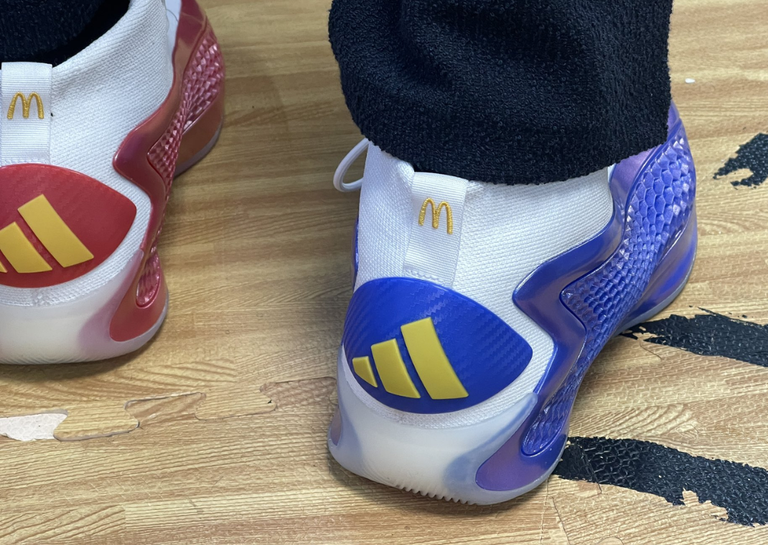 adidas AE 1 McDonald's All-American On-Foot Heel