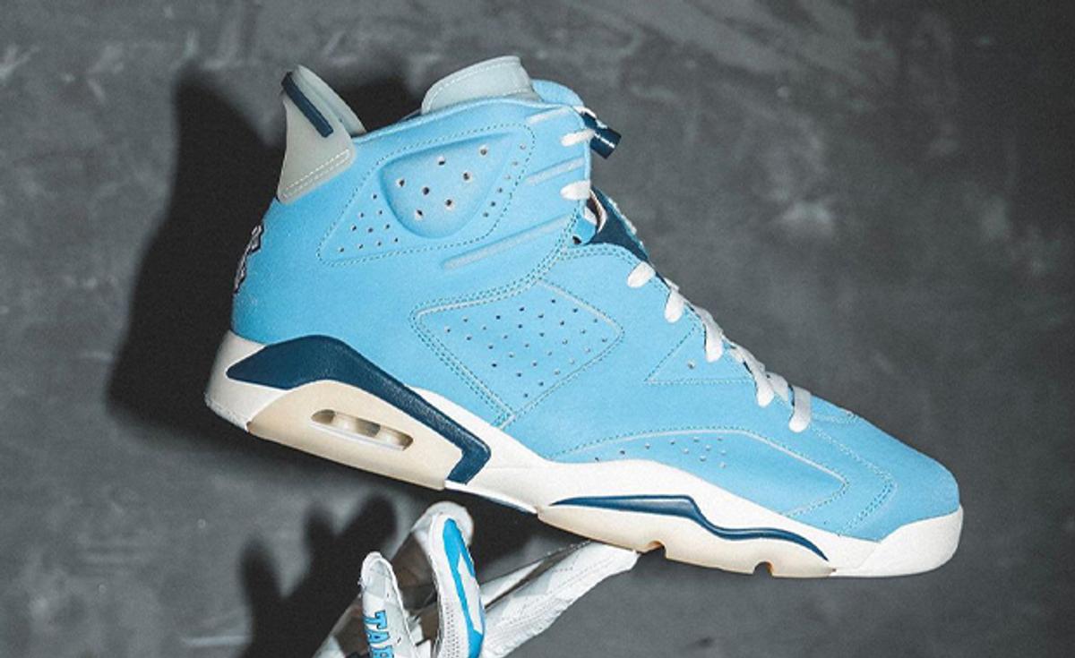 UNC Football Gets Blessed With Another Air Jordan 6 PE