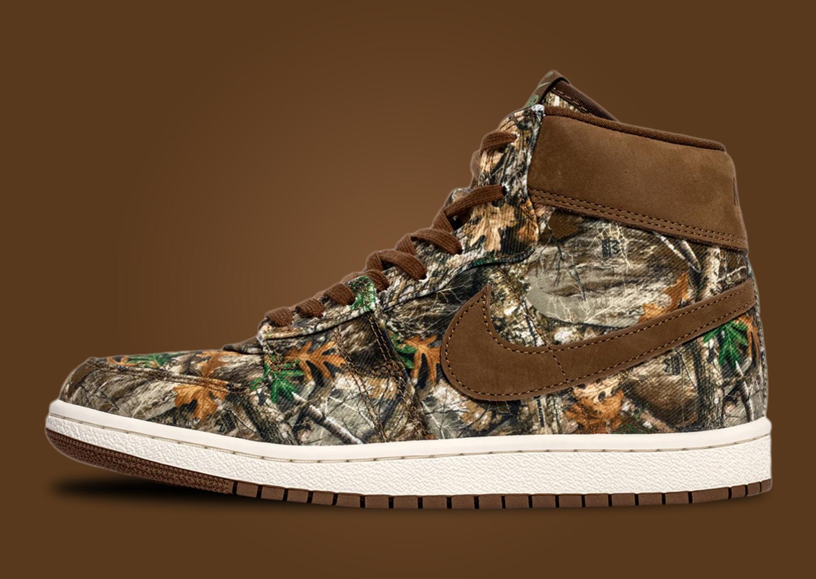 Jordan Air Ship SP PE Realtree Camo Lateral