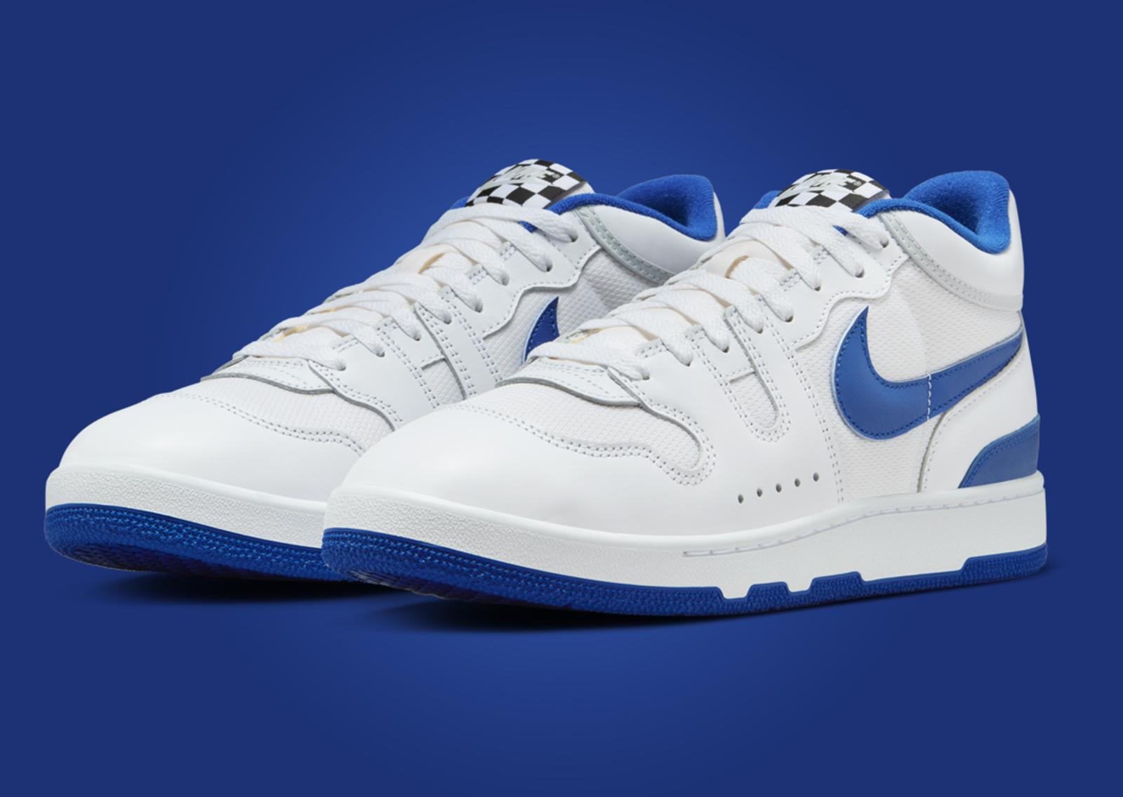 Nike Mac Attack White Game Royal Angle