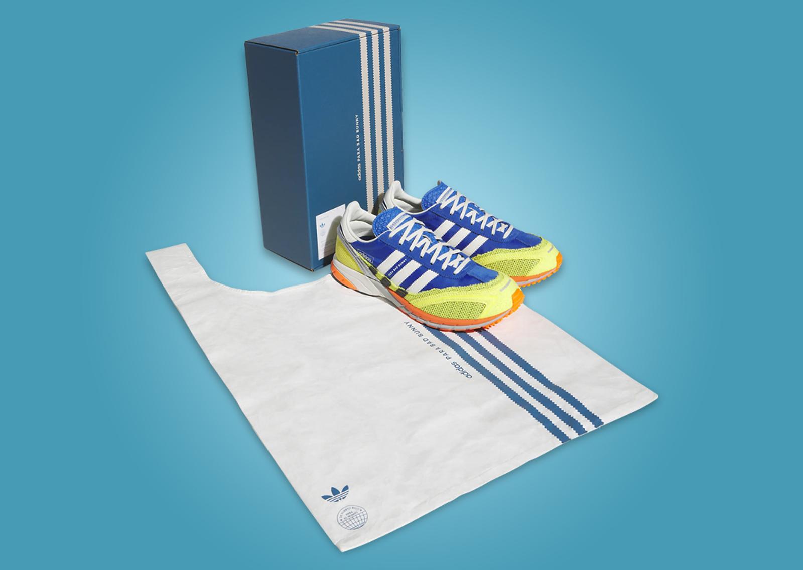 Bad Bunny x adidas Adizero SL 72 Blue Packaging