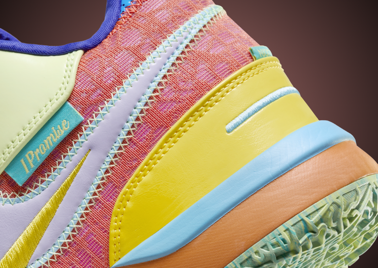 Nike LeBron NXXT Gen Ampd Multi-Color Heel