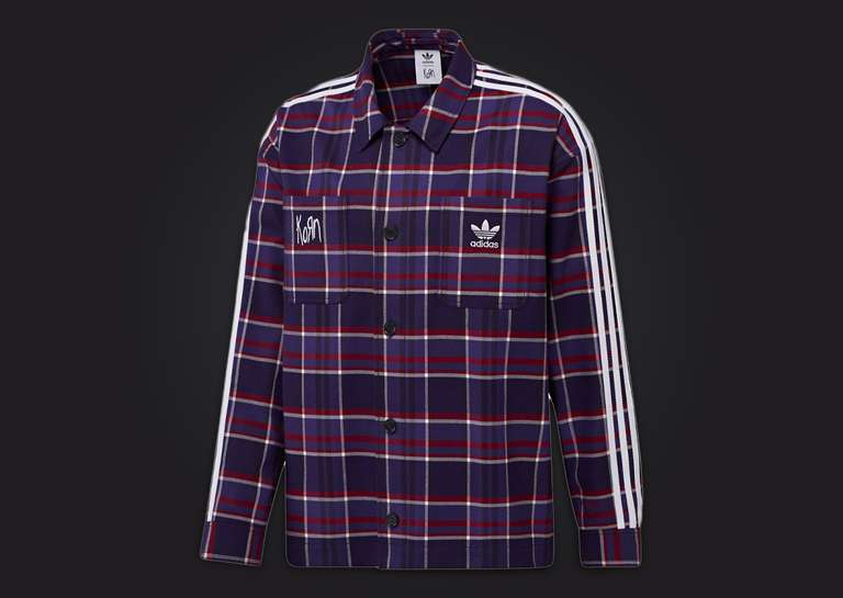 KORN x adidas Flannel Front