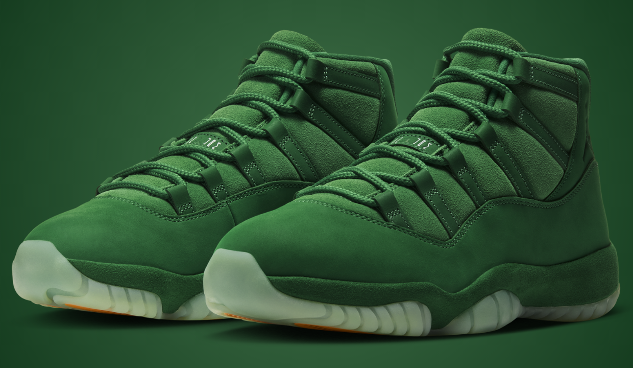 Air Jordan 11 Retro Green Screen Monstars