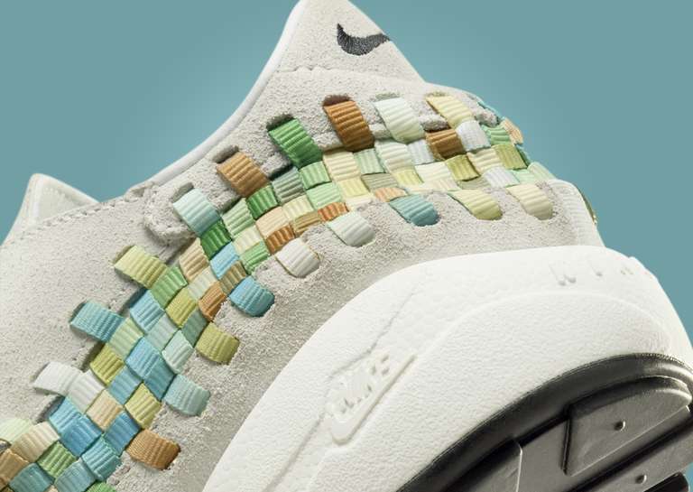 Nike Air Footscape Woven Rainbow Heel Detail