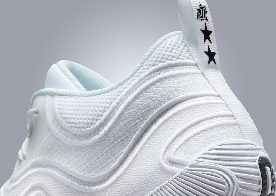 The Jordan Tatum 3 White Black is a Clean King