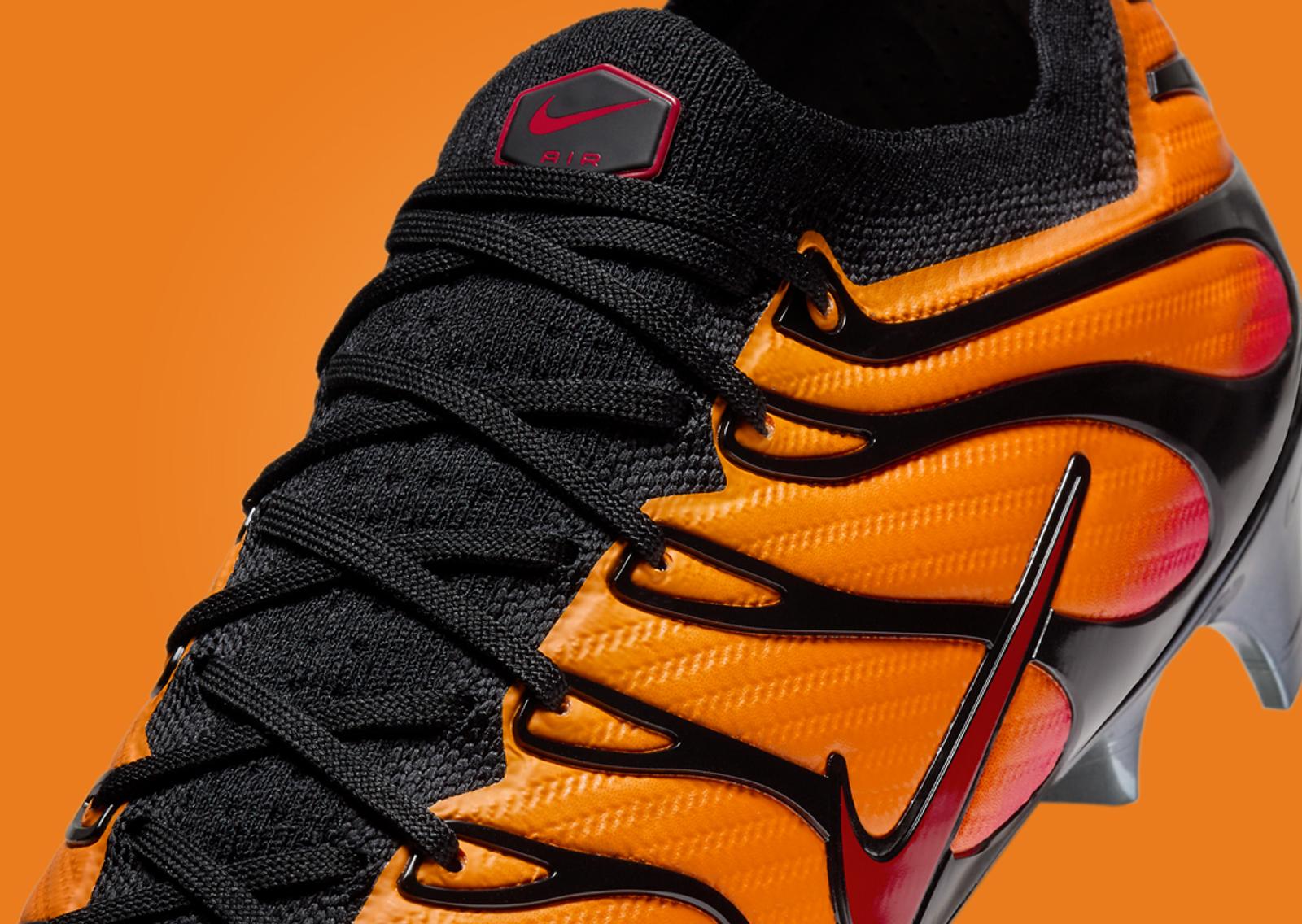 Nike Zoom Vapor 15 AM Plus FG Sunset Tongue Detail