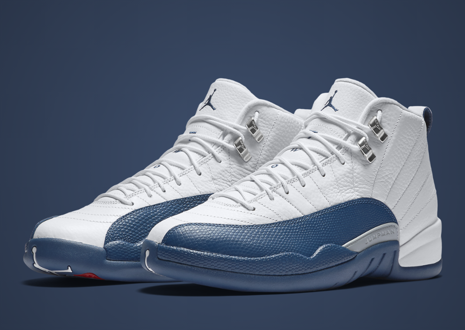 Air Jordan 12 Retro French Blue (2016 Release Pictured) Angle