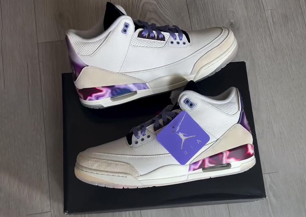 purple 3s jordan