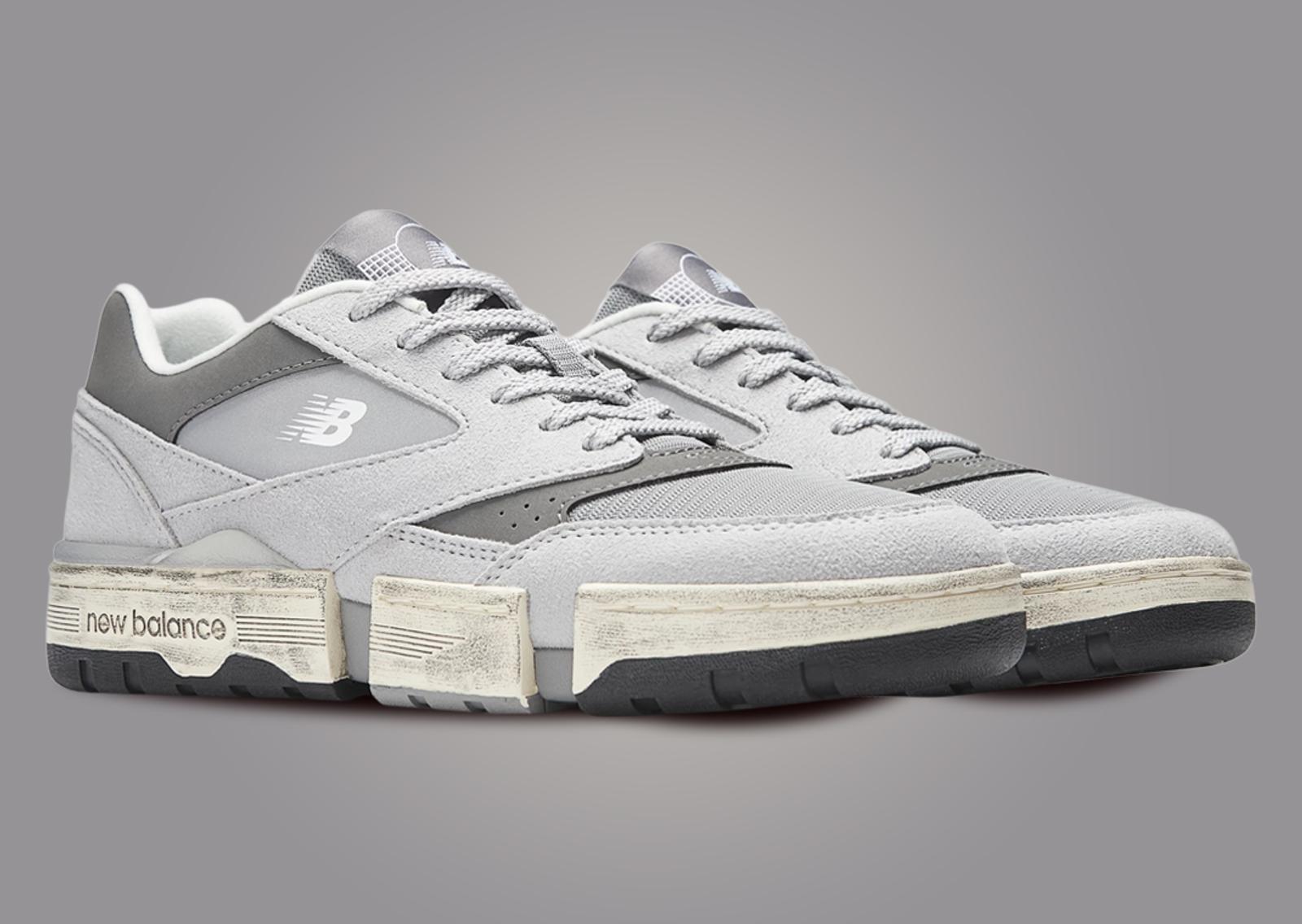 MSFTSrep x New Balance 0.01 Grey Angle