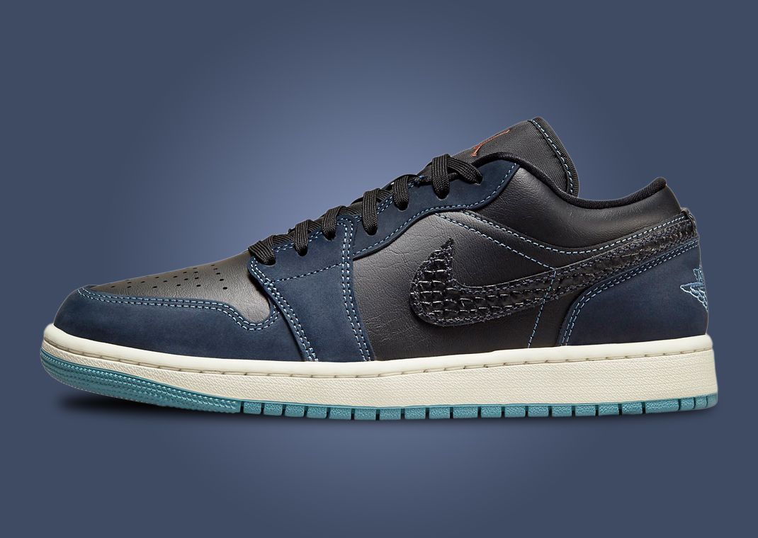 The Air Jordan 1 Low SE Black Midnight Navy Is Packed With