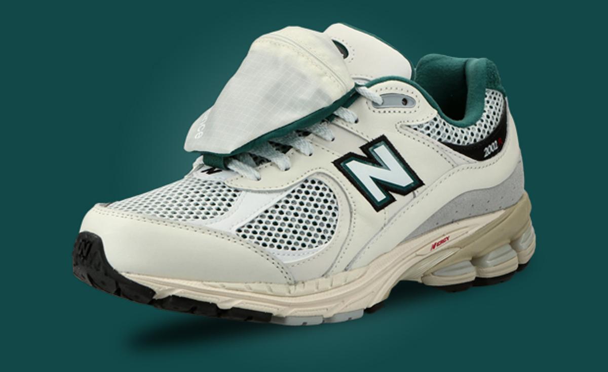 Keep Your Essentials Safe And Secure With The New Balance 2002R Beige Green