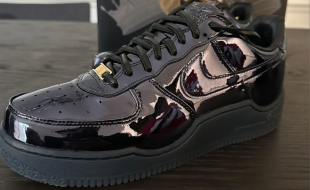 Nike Air Force 1 Low LBJ Black Metallic Gold