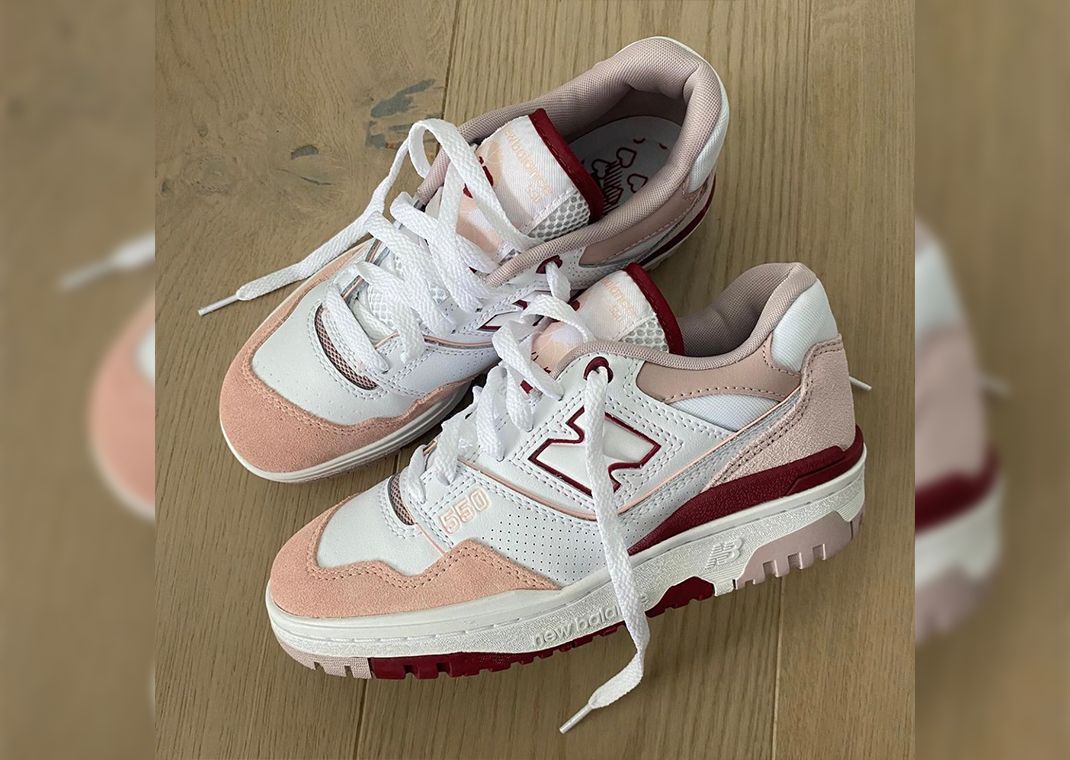 This New Balance 550 Is Ready For Valentine's Day 2023