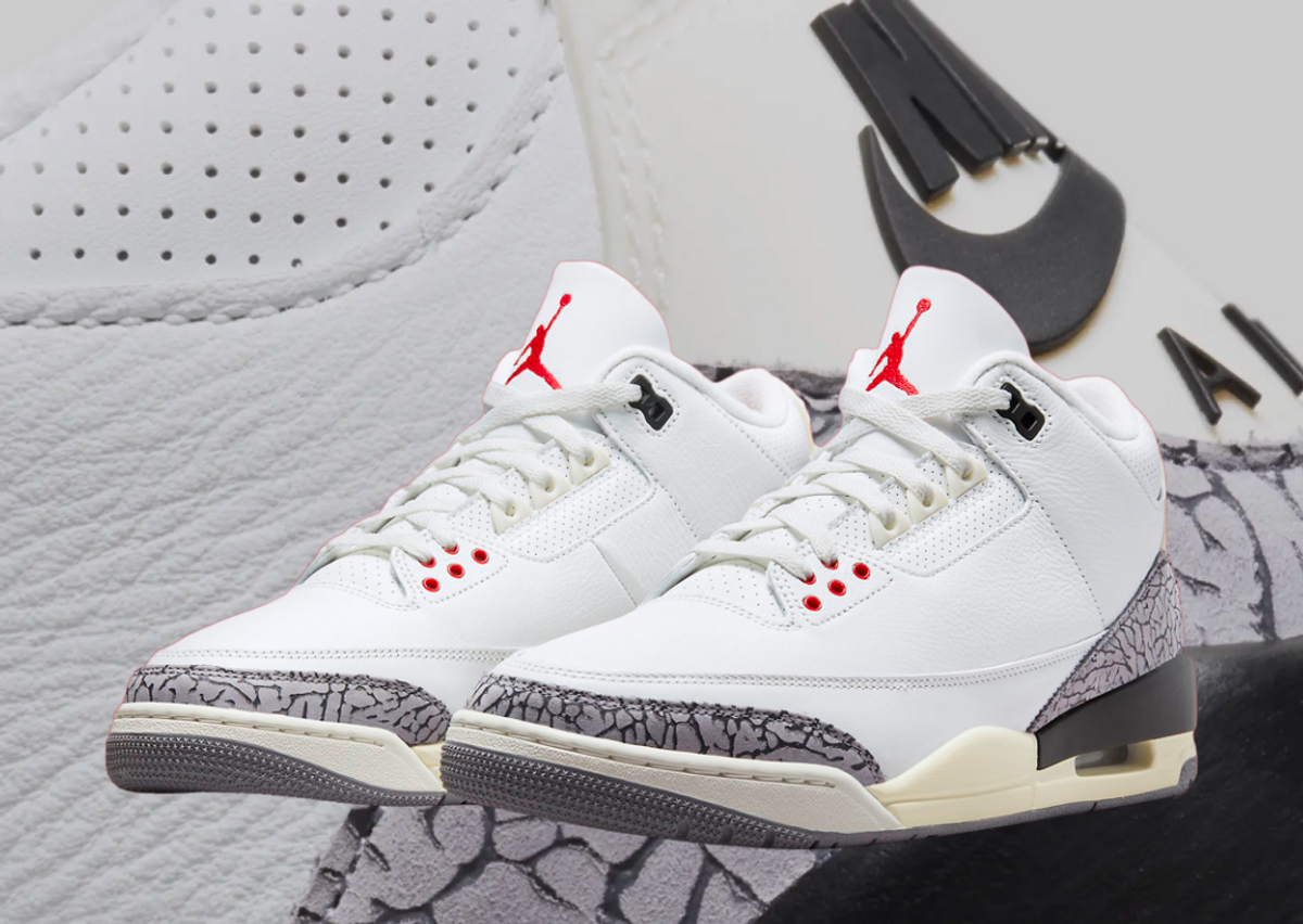 Exclusive Access For The Air Jordan 3 White Cement Reimagined Goes